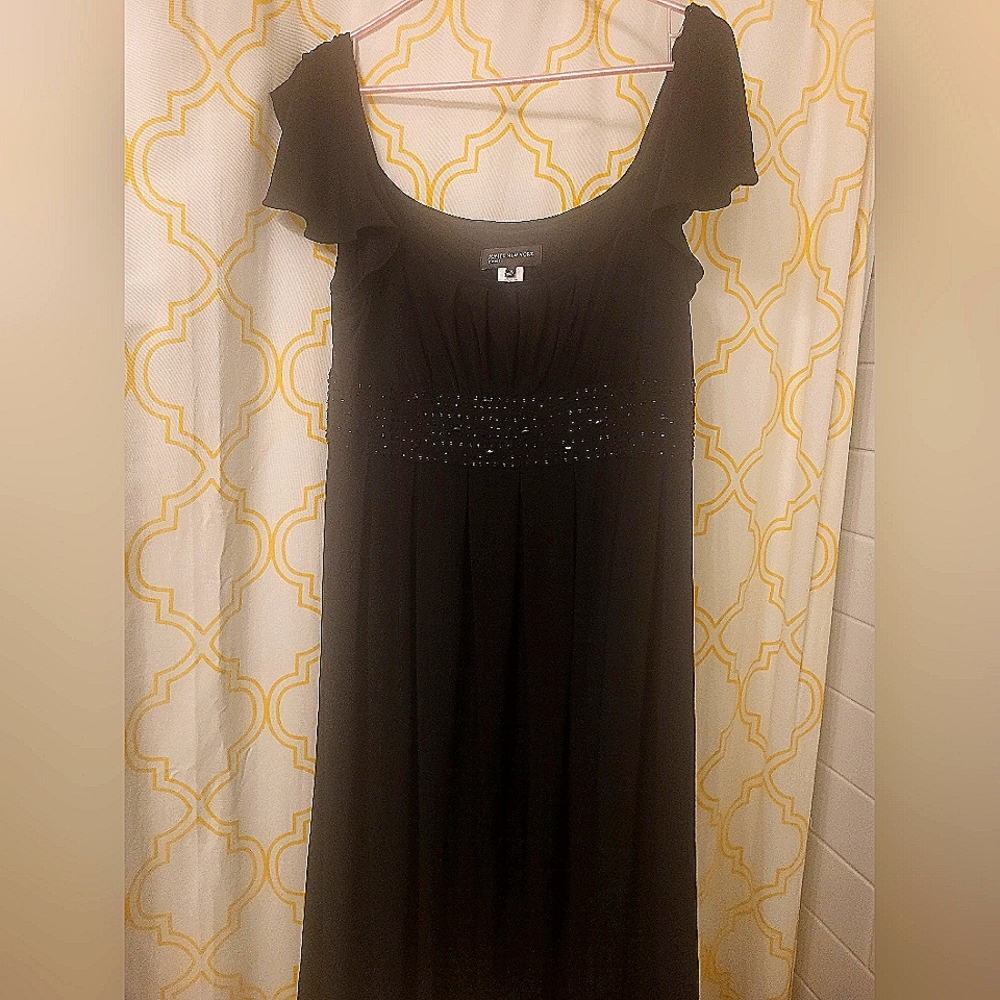 Black with Sequins details dress from Jones New York, size 14
